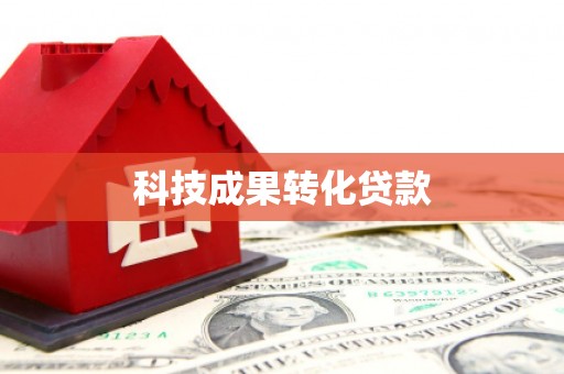 丽水科技成果转化贷款