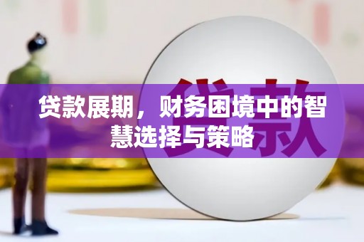 丽水贷款展期，财务困境中的智慧选择与策略
