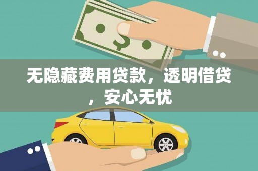 丽水无隐藏费用贷款，透明借贷，安心无忧