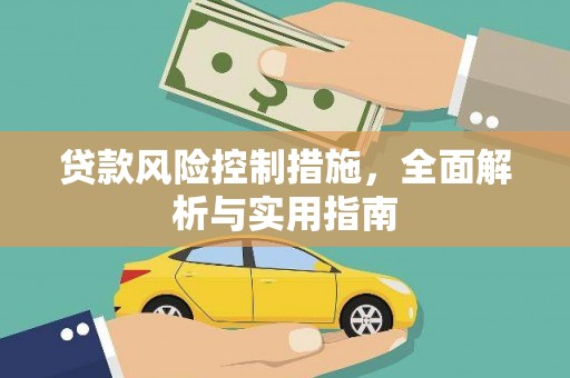 丽水贷款风险控制措施，全面解析与实用指南