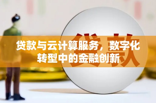 丽水贷款与云计算服务，数字化转型中的金融创新