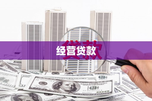 丽水经营贷款