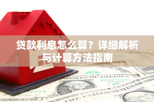 丽水贷款利息怎么算？详细解析与计算方法指南