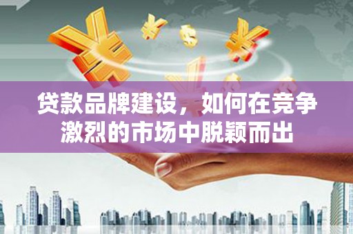 丽水贷款品牌建设，如何在竞争激烈的市场中脱颖而出