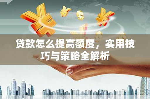 丽水贷款怎么提高额度，实用技巧与策略全解析