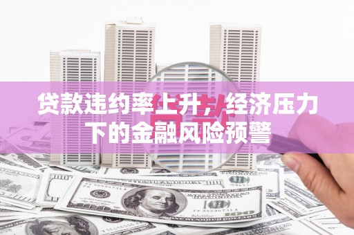 丽水贷款违约率上升，经济压力下的金融风险预警