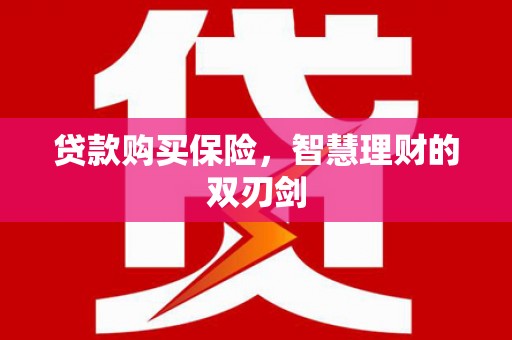 丽水贷款购买保险，智慧理财的双刃剑