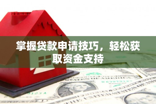 丽水掌握贷款申请技巧，轻松获取资金支持