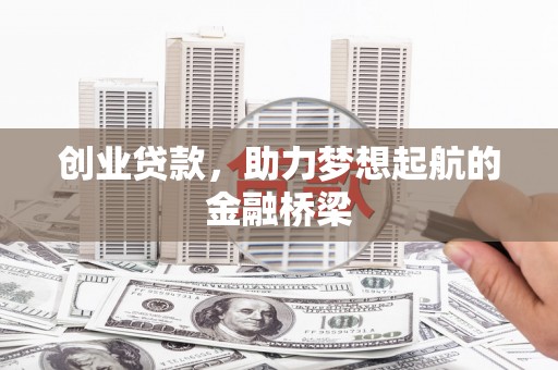 丽水创业贷款，助力梦想起航的金融桥梁