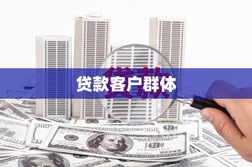 丽水贷款客户群体