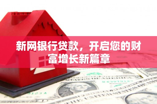 丽水新网银行贷款，开启您的财富增长新篇章