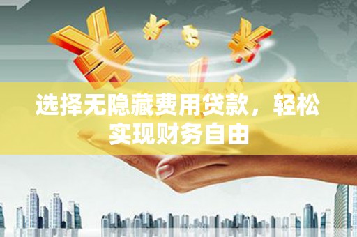丽水选择无隐藏费用贷款，轻松实现财务自由
