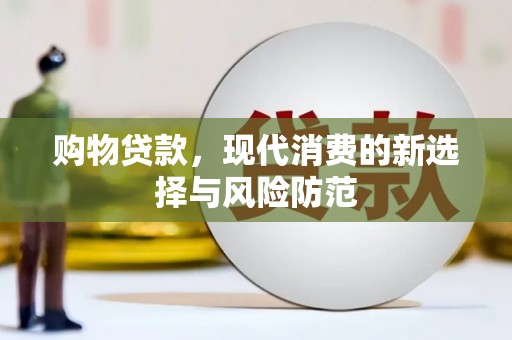 丽水购物贷款，现代消费的新选择与风险防范