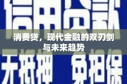 丽水消费贷，现代金融的双刃剑与未来趋势