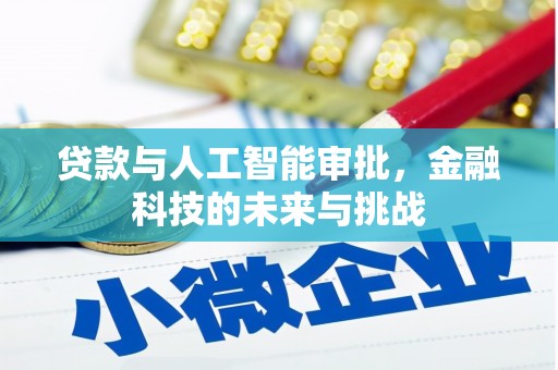 丽水贷款与人工智能审批，金融科技的未来与挑战