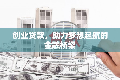 丽水创业贷款，助力梦想起航的金融桥梁