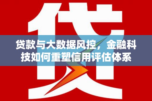 丽水贷款与大数据风控，金融科技如何重塑信用评估体系