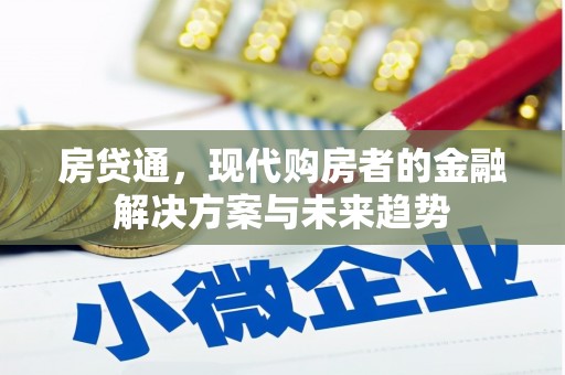 丽水房贷通，现代购房者的金融解决方案与未来趋势