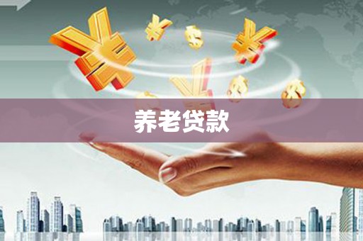 丽水养老贷款
