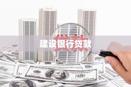 丽水建设银行贷款