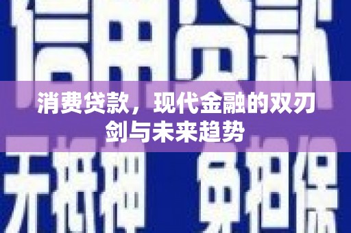 丽水消费贷款，现代金融的双刃剑与未来趋势
