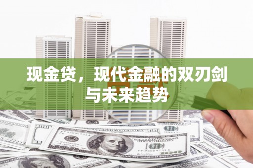 丽水现金贷，现代金融的双刃剑与未来趋势