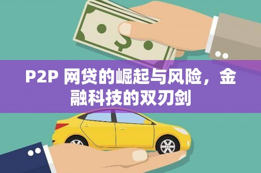 丽水P2P 网贷的崛起与风险，金融科技的双刃剑