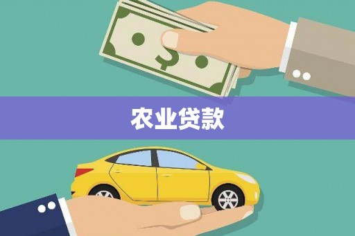 丽水农业贷款