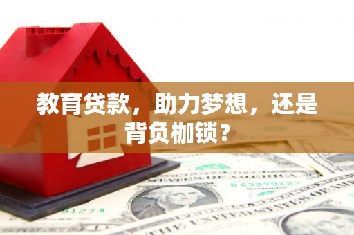 丽水教育贷款，助力梦想，还是背负枷锁？