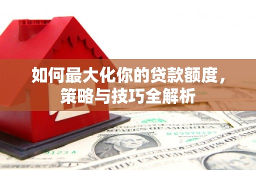 丽水如何最大化你的贷款额度，策略与技巧全解析