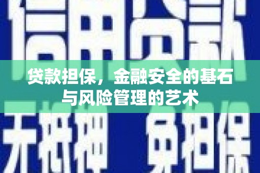 丽水贷款担保，金融安全的基石与风险管理的艺术
