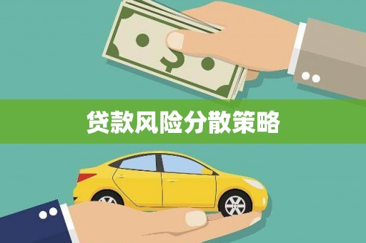 丽水贷款风险分散策略