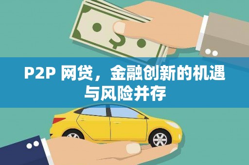 丽水P2P 网贷，金融创新的机遇与风险并存