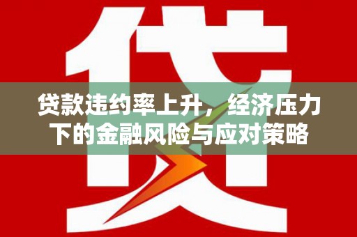 丽水贷款违约率上升，经济压力下的金融风险与应对策略
