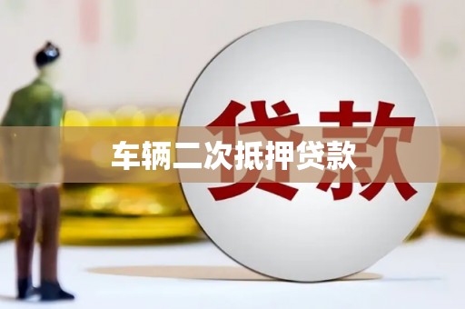 丽水车辆二次抵押贷款