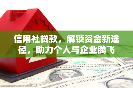 丽水信用社贷款，解锁资金新途径，助力个人与企业腾飞