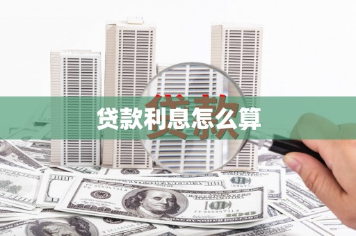 丽水贷款利息怎么算