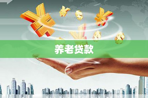 丽水养老贷款