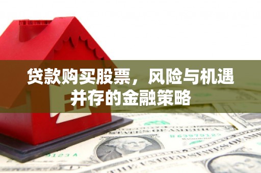 丽水贷款购买股票，风险与机遇并存的金融策略