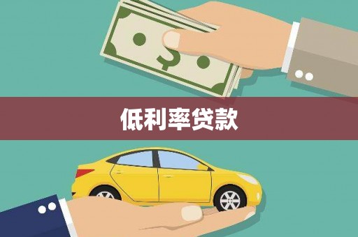 丽水低利率贷款